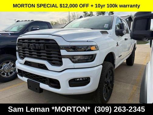 Bright White Clearcoat 2026 RAM 2500 Big Horn