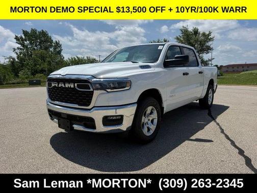 Bright White Clearcoat 2026 RAM 1500 Big Horn/Lone Star