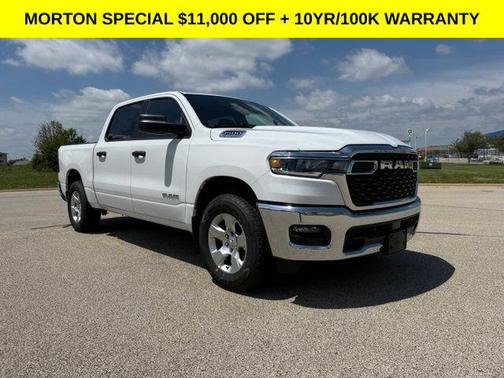 Bright White Clearcoat 2026 RAM 1500 Big Horn/Lone Star