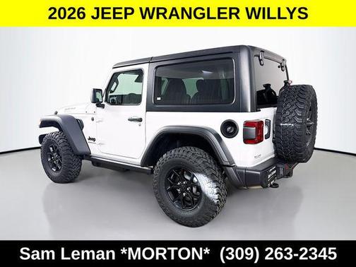 Bright White Clearcoat 2026 Jeep Wrangler Willys