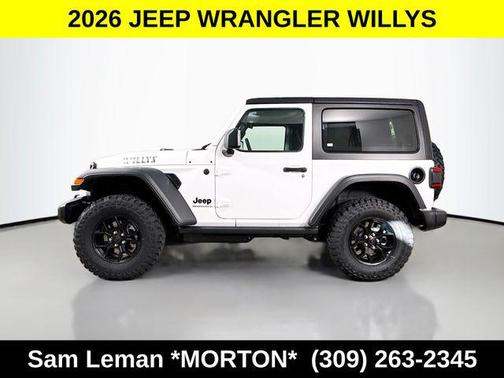 Bright White Clearcoat 2026 Jeep Wrangler Willys