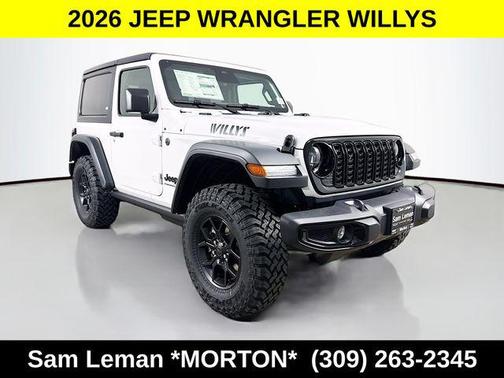 Bright White Clearcoat 2026 Jeep Wrangler Willys