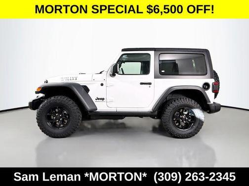 Bright White Clearcoat 2026 Jeep Wrangler Willys
