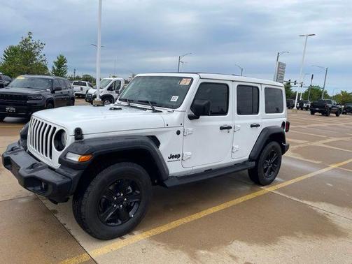Bright White Clearcoat 2023 Jeep Wrangler Sport