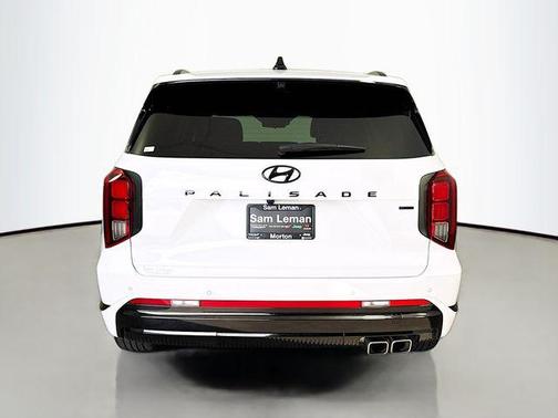 Hyper White 2025 Hyundai PALISADE Calligraphy Night Edition