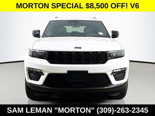 Bright White Clearcoat 2025 Jeep Grand Cherokee Limited