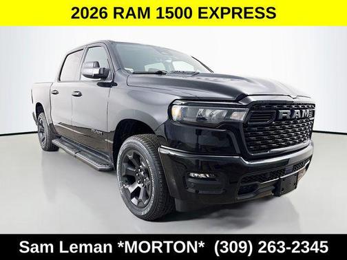 Diamond Black Crystal Pearlcoat 2026 RAM 1500 Express