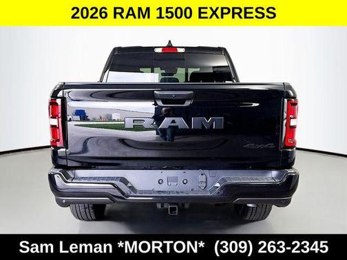 Diamond Black Crystal Pearlcoat 2026 RAM 1500 Express