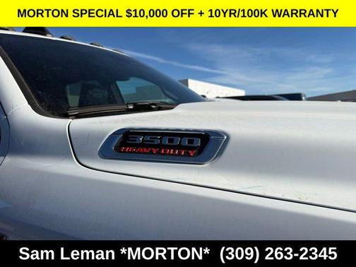 Bright White Clearcoat 2026 RAM 3500 Tradesman