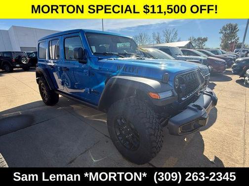 Hydro Blue Pearl Coat 2026 Jeep Wrangler Willys