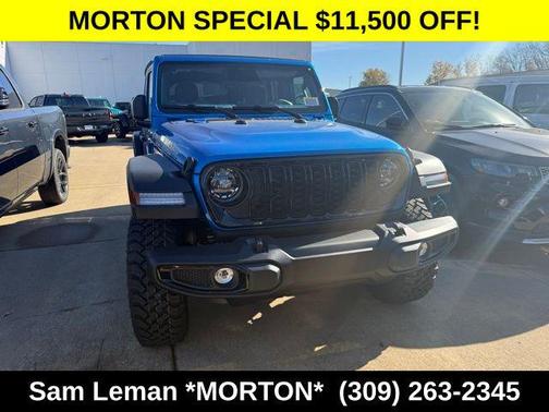 Hydro Blue Pearl Coat 2026 Jeep Wrangler Willys