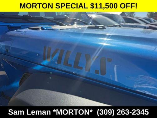 Hydro Blue Pearl Coat 2026 Jeep Wrangler Willys