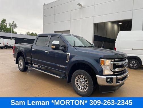 Velocity Blue Metallic 2020 Ford F-250 XLT