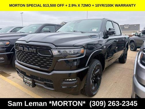Diamond Black Crystal Pearlcoat 2026 RAM 1500 Big Horn/Lone Star