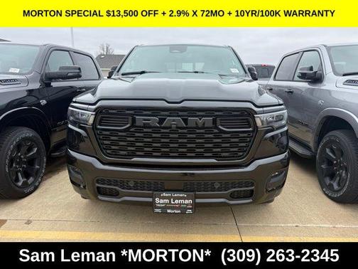 Diamond Black Crystal Pearlcoat 2026 RAM 1500 Big Horn/Lone Star