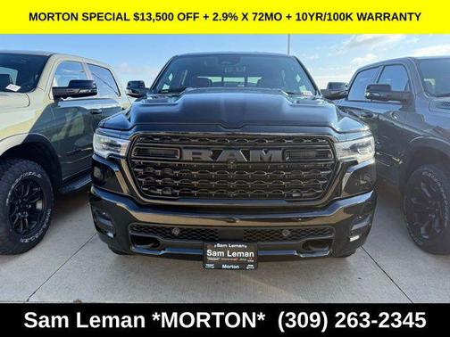 Diamond Black Crystal Pearlcoat 2026 RAM 1500 Limited
