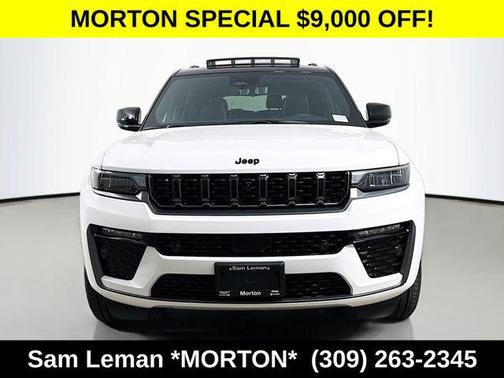 Bright White Clearcoat 2026 Jeep Grand Cherokee L Summit