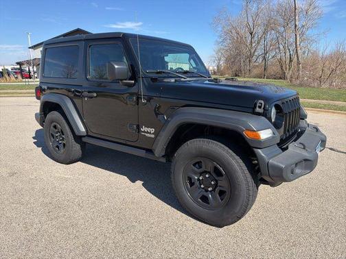 Black Clearcoat 2018 Jeep Wrangler Sport