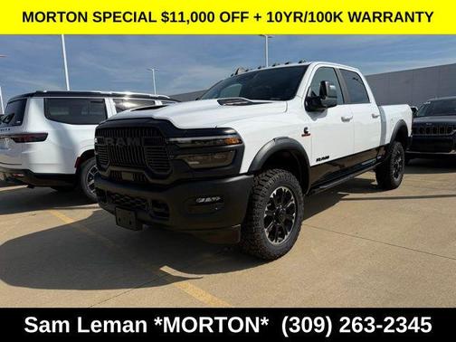 Bright White Clearcoat 2026 RAM 2500 Rebel