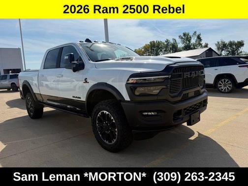 Bright White Clearcoat 2026 RAM 2500 Rebel