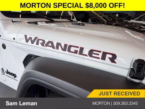 Bright White Clearcoat 2026 Jeep Wrangler Sport