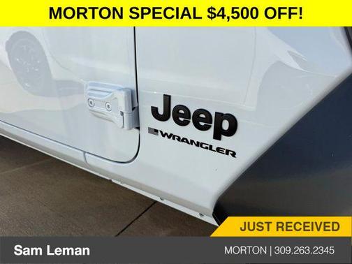 Bright White Clearcoat 2026 Jeep Wrangler Sport