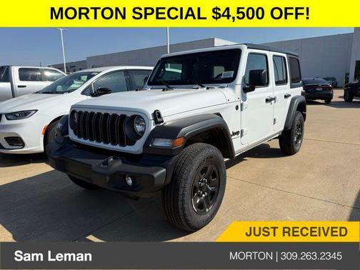 Bright White Clearcoat 2026 Jeep Wrangler Sport