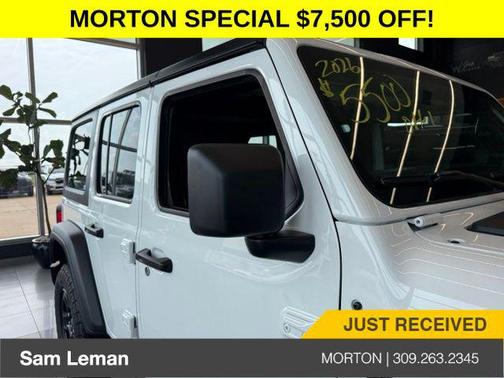 Bright White Clearcoat 2026 Jeep Wrangler Sport