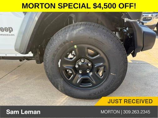 Bright White Clearcoat 2026 Jeep Wrangler Sport