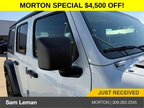 Bright White Clearcoat 2026 Jeep Wrangler Sport