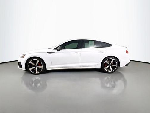 Arkona White 2024 Audi A5 Sportback 45 S Line Premium Plus