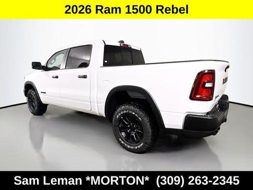 Bright White Clearcoat 2026 RAM 1500 Rebel