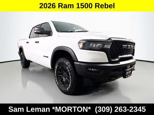Bright White Clearcoat 2026 RAM 1500 Rebel