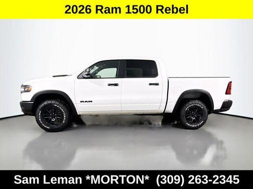 Bright White Clearcoat 2026 RAM 1500 Rebel