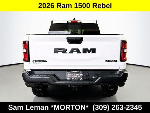 Bright White Clearcoat 2026 RAM 1500 Rebel