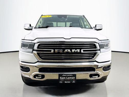Bright White Clearcoat 2021 RAM 1500 Laramie