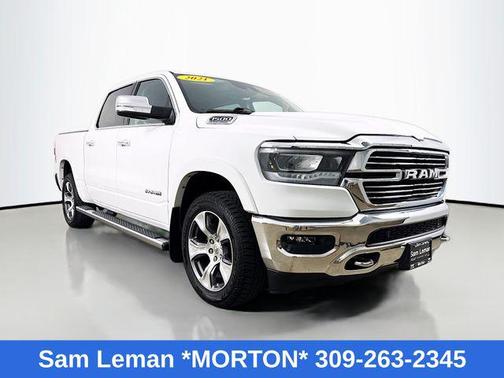 Bright White Clearcoat 2021 RAM 1500 Laramie