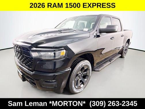 Diamond Black Crystal Pearlcoat 2026 RAM 1500 Express
