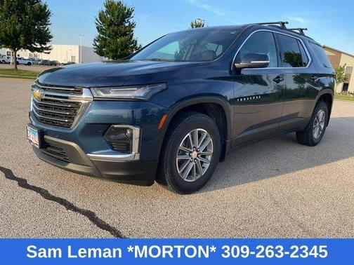 Northsky Blue Metallic 2023 Chevrolet Traverse LT