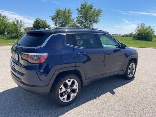 Jazz Blue Pearlcoat 2018 Jeep Compass Limited