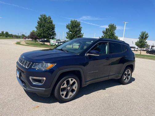 Jazz Blue Pearlcoat 2018 Jeep Compass Limited