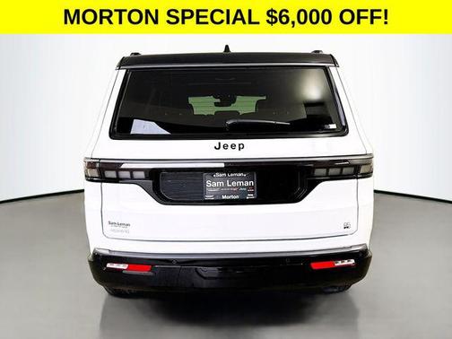 Bright White Clearcoat 2026 Jeep Grand Wagoneer 85th Anniversary Edition