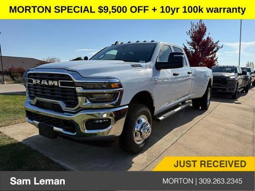 Bright White Clearcoat 2026 RAM 3500 Tradesman