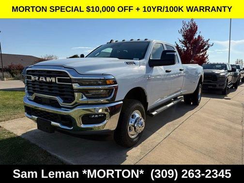 Bright White Clearcoat 2026 RAM 3500 Tradesman