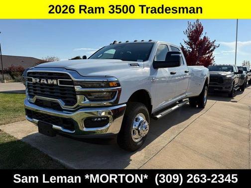 Bright White Clearcoat 2026 RAM 3500 Tradesman