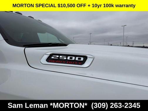 Bright White Clearcoat 2026 RAM 2500 Tradesman