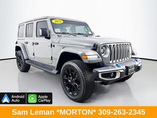 Sting-Gray Clearcoat 2022 Jeep Wrangler Unlimited 4xe Sahara