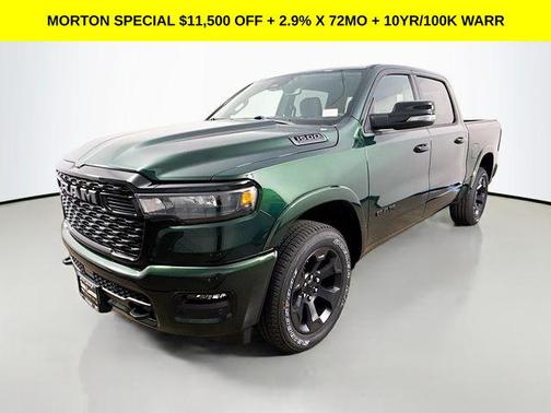 Serrano Green Metallic 2026 RAM 1500 Big Horn/Lone Star