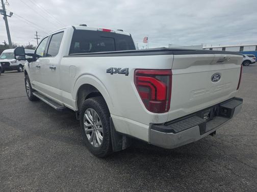 Star White Metallic Tri-Coat 2024 Ford F-150 Lariat