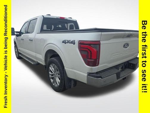 Star White Metallic Tri-Coat 2024 Ford F-150 Lariat